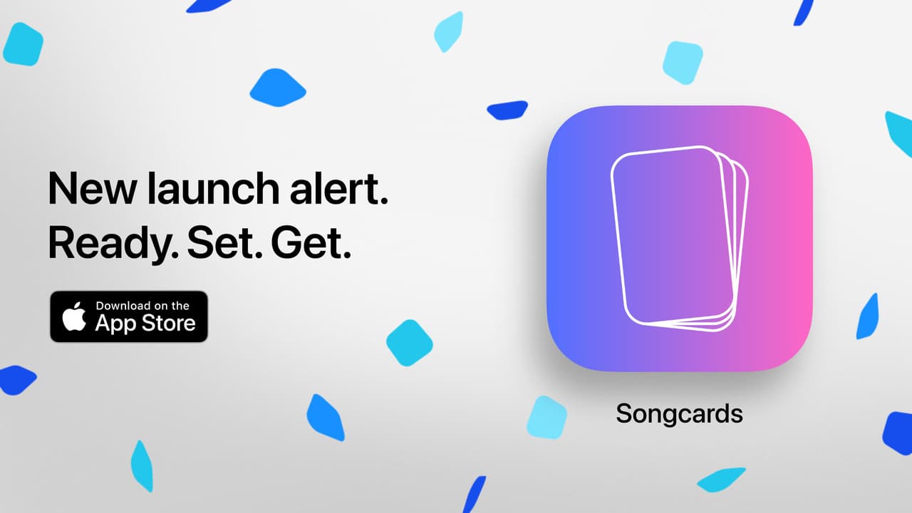 Songcards for iOS is out now